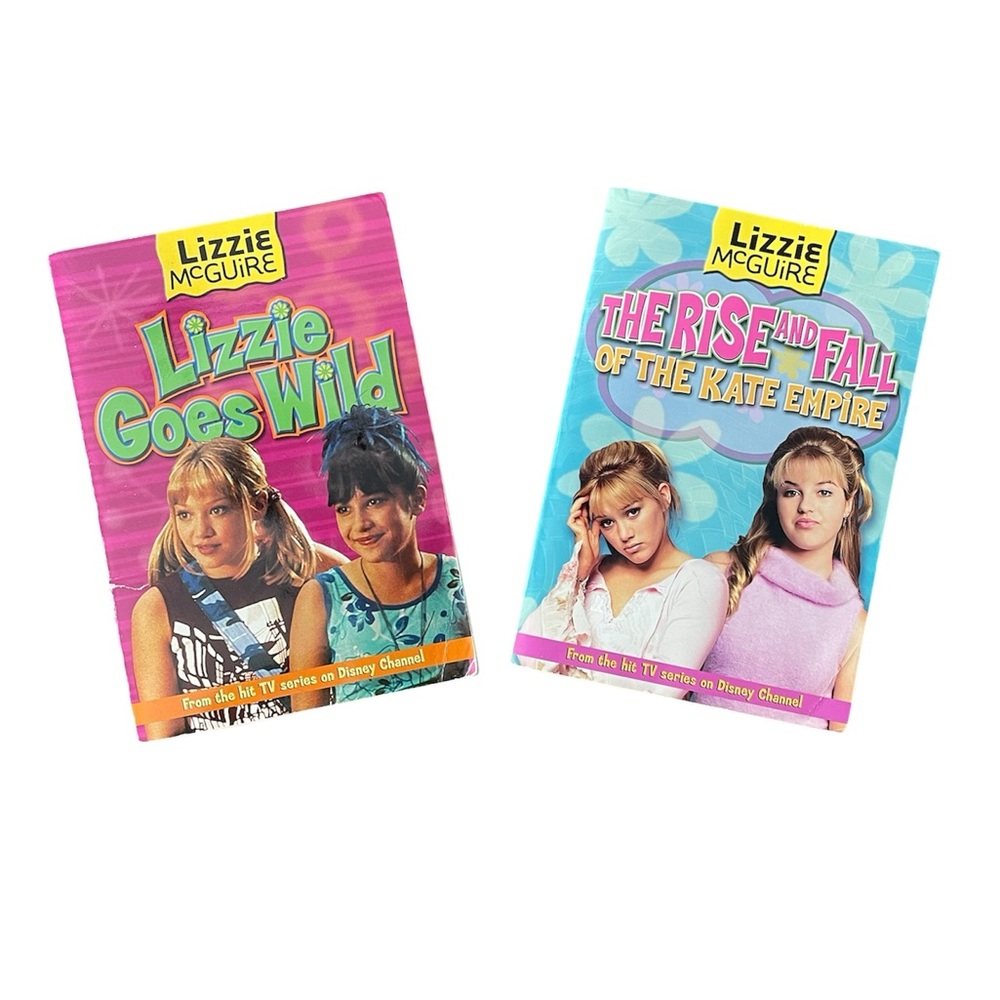 Lizzie McGuire books Y2K Disney Channel nostalgia